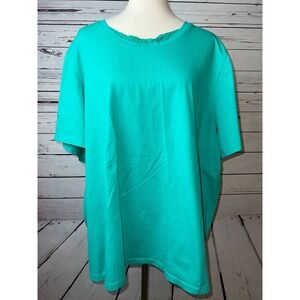 Catherines Plus size‎ shirt 3X 26 28 3XL Suprema Collection Petite Blouse Tunic